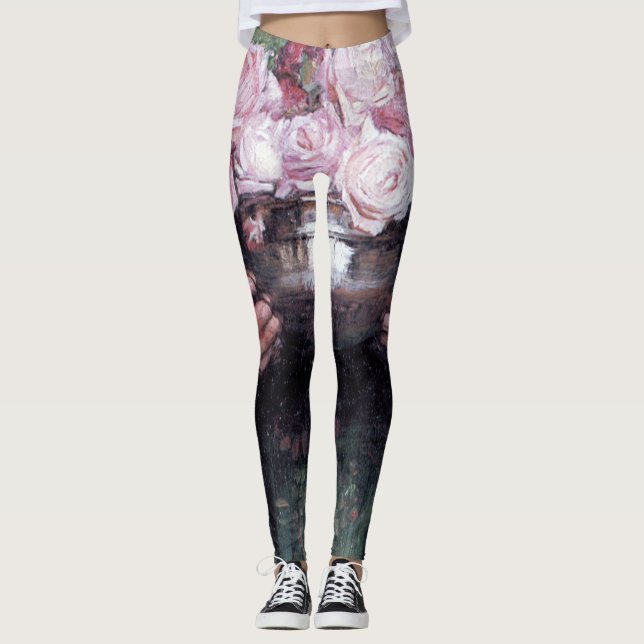 Dam och Ro, John William Waterhouse Leggings (Framsida)