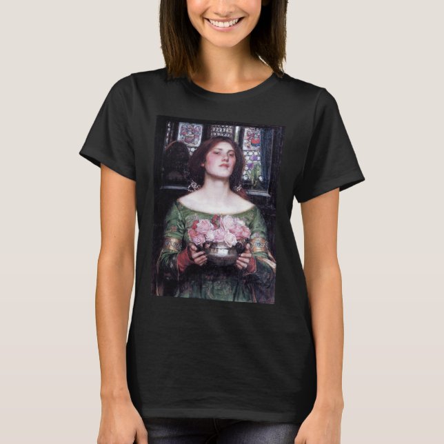Dam och Ro, John William Waterhouse T Shirt (Framsida)