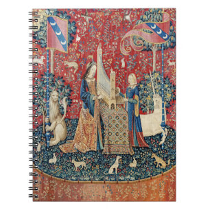 Dam och Unicorn Anteckningsbok