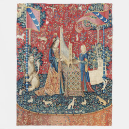 Dam och Unicorn Fleecefilt