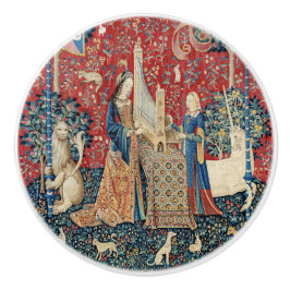 Dam och Unicorn Knopp