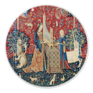 Dam och Unicorn Knopp