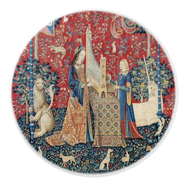 Dam och Unicorn Knopp (Framsidan)