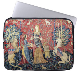 Dam och Unicorn Laptop Fodral