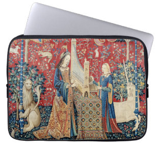 Dam och Unicorn Laptop Fodral