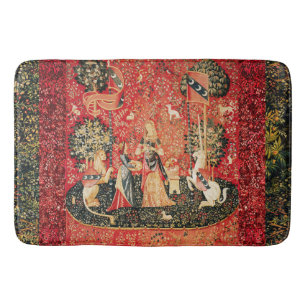 DAM OCH UNICORN Lejon,Fantasy Flowers,Animals Badrumsmatta