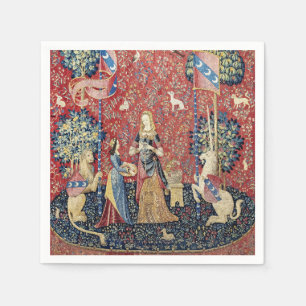 Dam och Unicorn Pappersservett