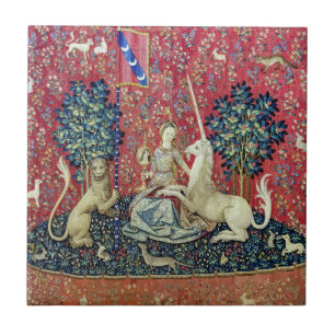 Dam och Unicorn, Sight Kakelplatta