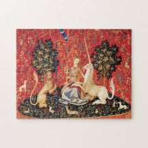 DAM OCH UNICORN Sight, Lejon,Flowers,Animals