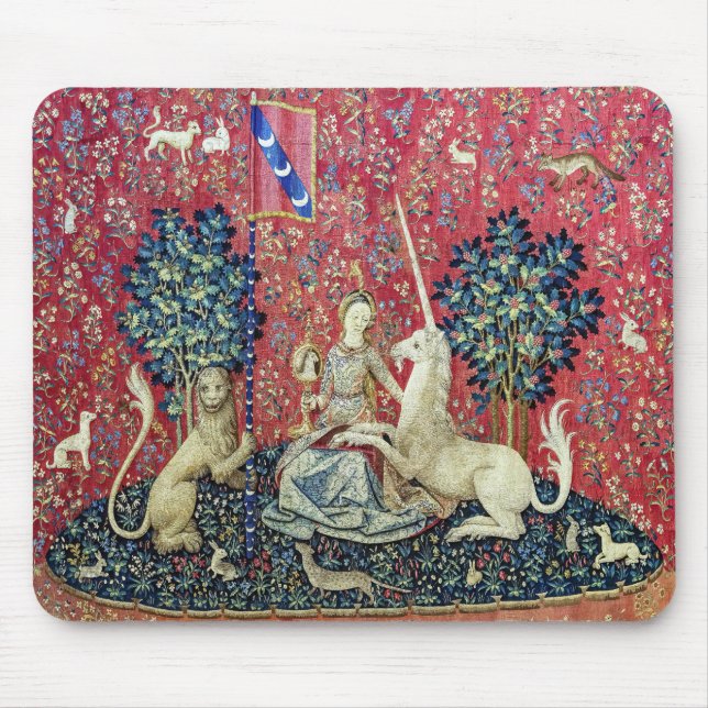 Dam och Unicorn, Sight Musmatta (Framsidan)