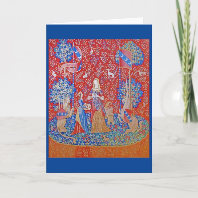 Dam och Unicorn/Smell Kort (Framsida)