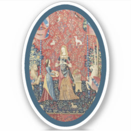 Dam och Unicorn (Smell) Vinyl Sticker Klistermärken