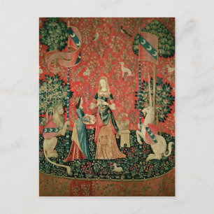 Dam och Unicorn: Smell Vykort