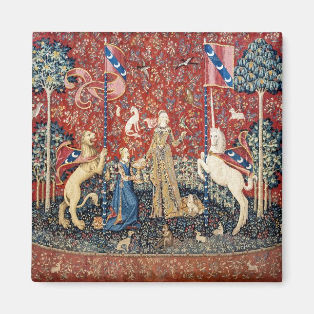 Dam och Unicorn, Taste Magnet (Framsidan)