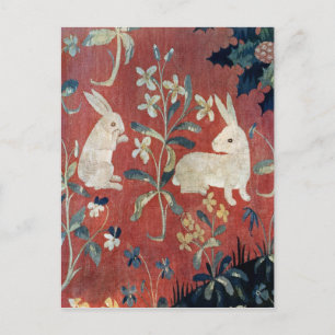 Dam och Unicorn: Taste Vykort