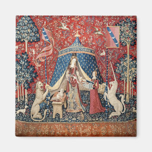 Dam och Unicorn, till min enda önskan Magnet