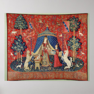 Dam och Unicorn: "Till min enda önskan" Poster