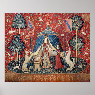 Dam och Unicorn, till min enda önskan Poster