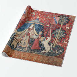 Dam och Unicorn, till min enda önskan Presentpapper