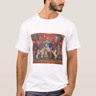 Dam och Unicorn, till min enda önskan T Shirt