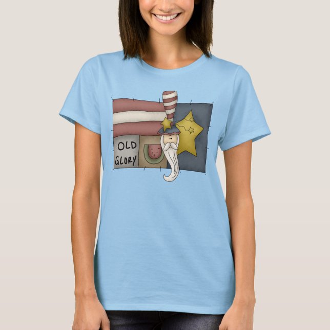 Dam Old glory Shirt Tee (Framsida)