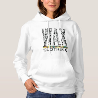 Dam Old school hip hop hoodie - Vax kläder T Shirt