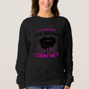 Dam Om Det Innebär Flicka Helg Party Grupp Pu T Shirt