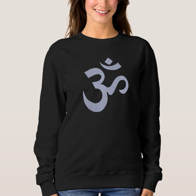 Dam Om Lila Söt Aum T Shirt (Framsida)