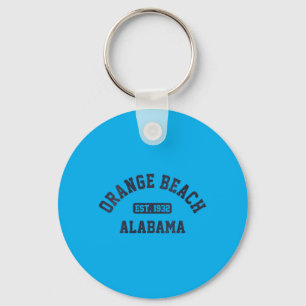 Dam Orange Beach Alabama V-ringad Nyckelring