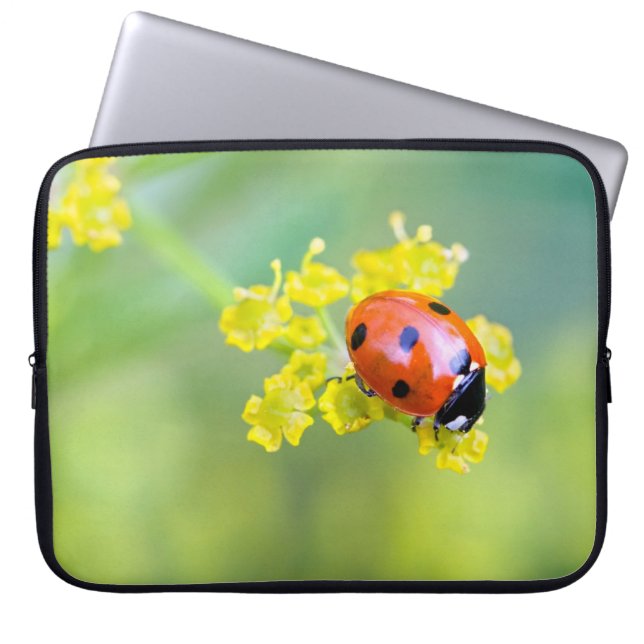 dam på toppen laptop sleeve (Framsidan)
