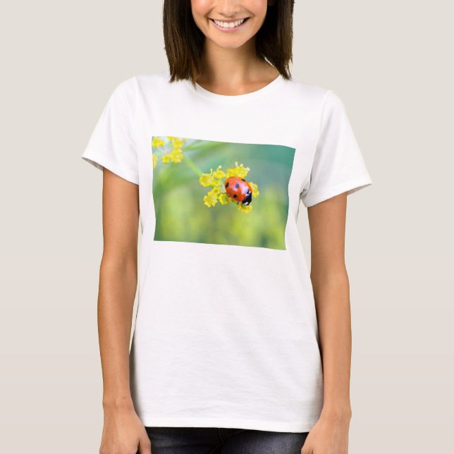 dam på toppen t shirt (Framsida)
