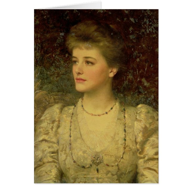 Dam Palmer Hälsningskort (Framsidan)