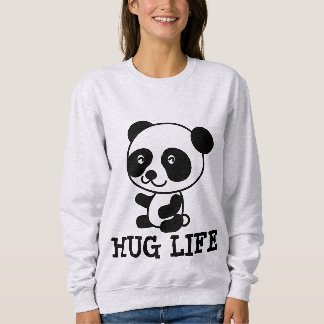 Dam Panda Bear T-shirts & sweatshirts (Framsida)