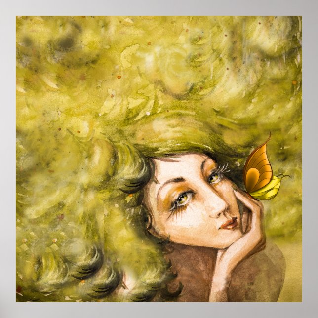 Dam Papilionem Poster (Framsidan)