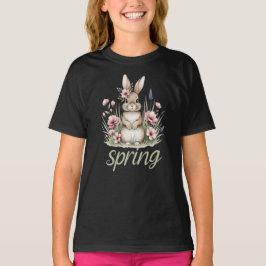 Dam Påsk Kanin T Shirt