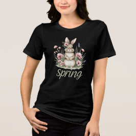 Dam Påsk Kanin T Shirt