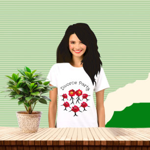 Dam peonies t shirt