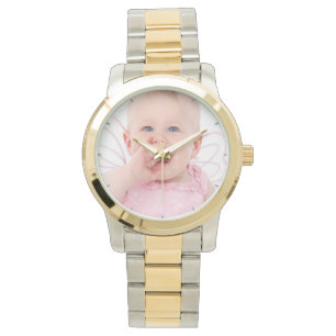 Dam PHOTO Gift Watch Mamma syster Grandma Friend Armbandsur
