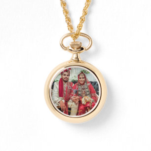 Dam PHOTO Watch Bröllop Birthday-årsdagen 50 Armbandsur