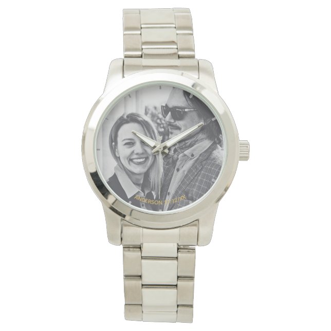 Dam PHOTO Watch Bröllop Birthday Förlovning Armbandsur (Framsida)