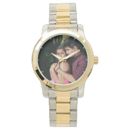 Dam PHOTO Watch Bröllop Birthday Vow Renewal Armbandsur