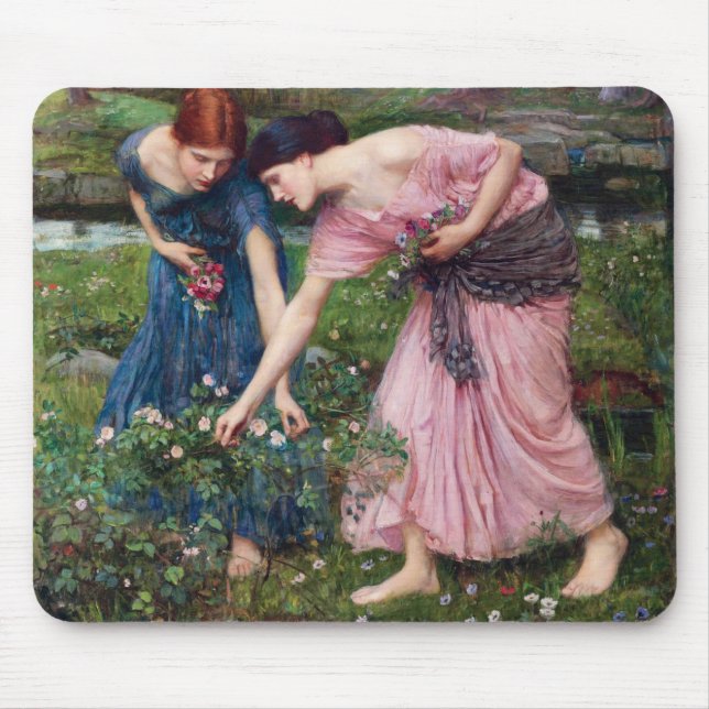 Dam Picking Ro, John William Waterhouse Musmatta (Framsidan)