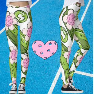 Dam Pickleball Funny Leggings