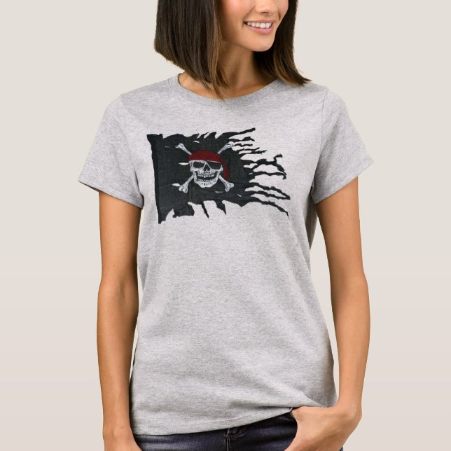 Dam Pirat Tee Shirt (Framsida)