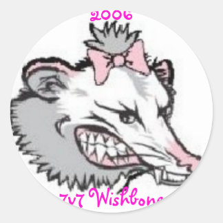 Dam Possum, 2006 7v7 Wishbone Tournament Runt Klistermärke