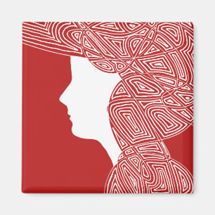 Dam Red Magnet