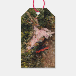 Dam Resting in a Hammock (av Giovanni Boldini) Presentetikett