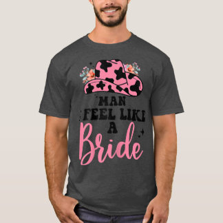 Dam Retro Cowgirl möhippa Man jag känner T Shirt