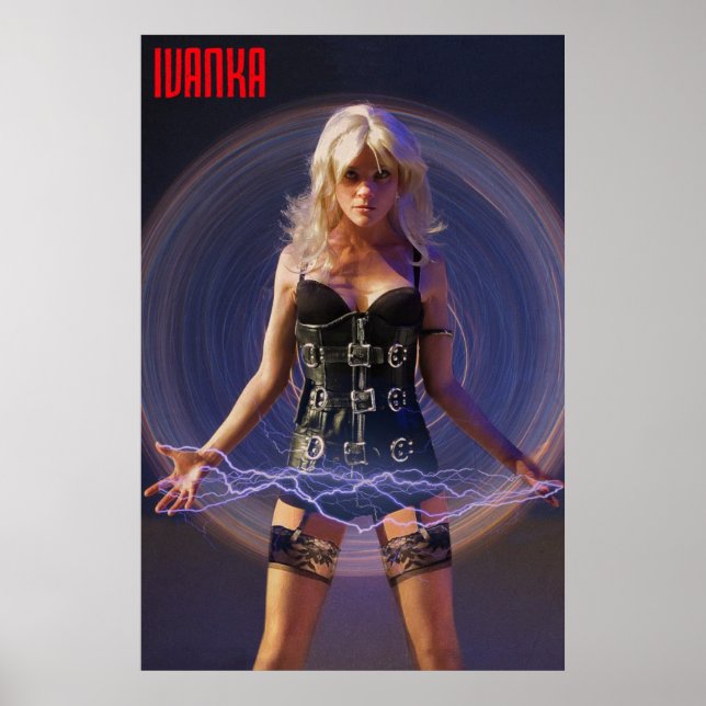 Dam Revenge Klubb - Ivanka-effekten poster STORE (Framsidan)