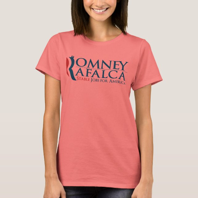 Dam Romney Rafalca 2012 T-Shirt (Framsida)